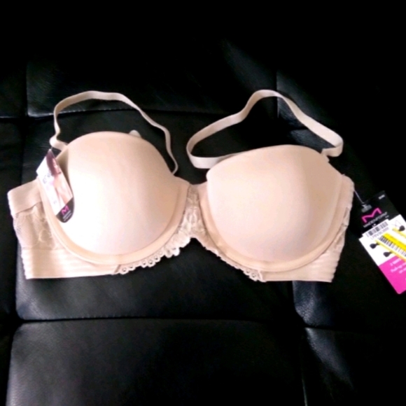 Maidenform Other - Maidenform Beige Multiway Push-Up Bra B2